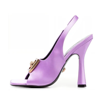 (W) Versace High Heel Slide 'Purple Fashion'