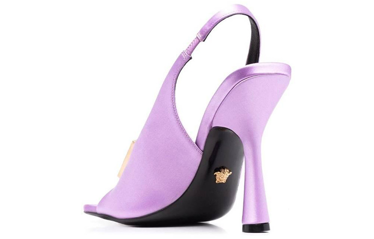 (W) Versace High Heel Slide 'Purple Fashion' 圖 5