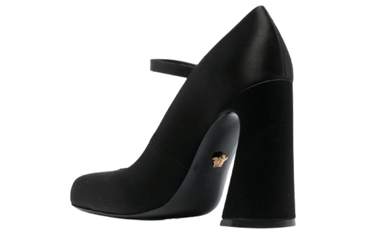 (W) Versace High Heels 'Black Fashion Fabric' 圖 3