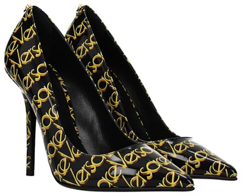 (Women) Versace High Heels 'Black Gold' DST022P-DVES4_D4DOH Order (Women) Versace High Heels 'Black Gold' DST022P-DVES4_D4DOH
