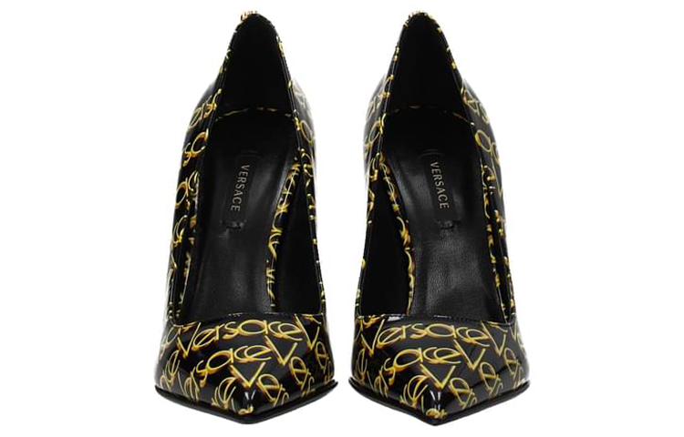 Shop (Women) Versace High Heels 'Black Gold' DST022P-DVES4_D4DOH