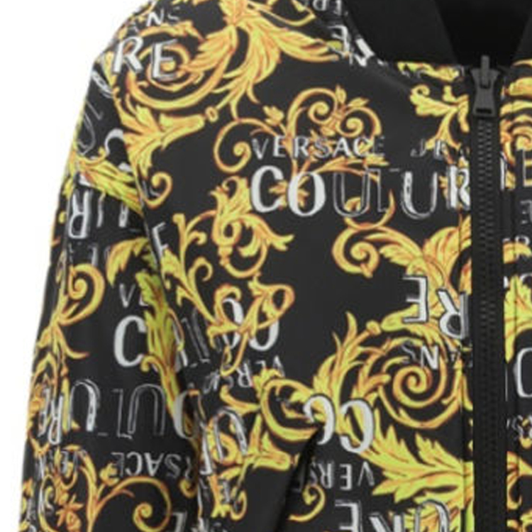 Purchase (Women) VERSACE JEANS  Multi-Color Logo Print Bomber Jacket. 74HAS408-CQS51-G89