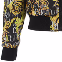Sizing (W) VERSACE JEANS 多色品牌印花飛行夾克. 74HAS408-CQS51-G89