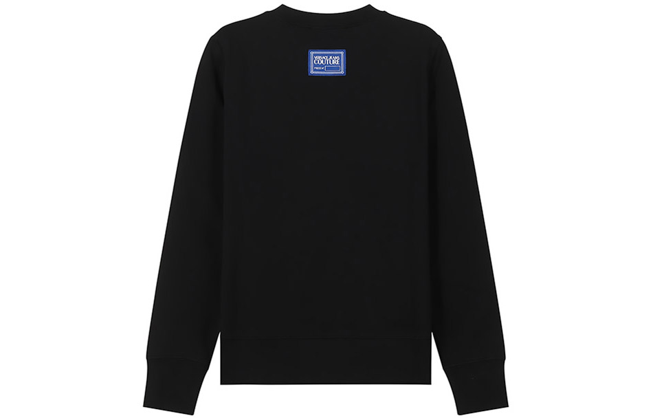 Lookbook (W) VERSACE JEANS COUTURE 黑色純棉長袖圓領衛衣 71HAIP04-CF00P-899