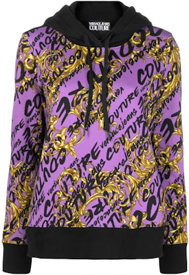(W) VERSACE JEANS COUTURE FW22 紫色滿版印花連帽衫 73HAI3-A8FS048-G31 Order (W) VERSACE JEANS COUTURE FW22 紫色滿版印花連帽衫 73HAI3-A8FS048-G31