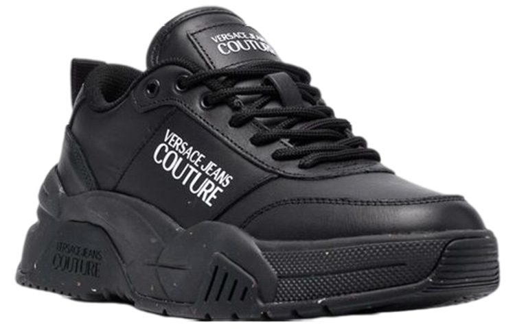 (W) VERSACE Jeans Couture Sneaker 'Black' 圖 2
