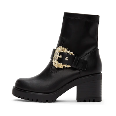 (W) Versace Jeans Couture Sneakers 'Black Faux Leather'