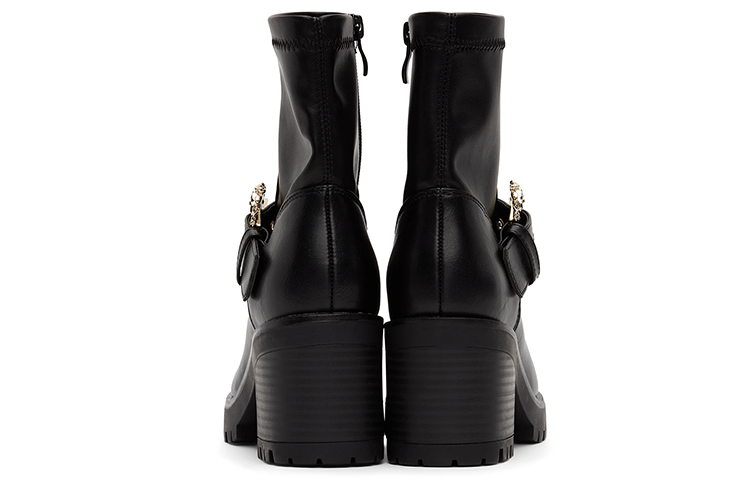 (W) Versace Jeans Couture Sneakers 'Black Faux Leather' 圖 3