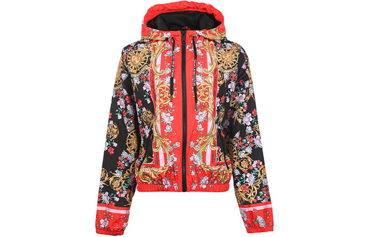 (Women) VERSACE JEANS COUTURE SS22  Black Printed Hoodie Jacket. 72HAS401-CQS25-G89 圖 2