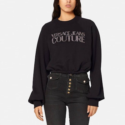 (W) Sudadera Negra Cuello Redondo Estampado Logo VERSACE JEANS COUTURE SS23. E73HAIT05-ECF01T-E899 Shop (W) Sudadera Negra Cuello Redondo Estampado Logo VERSACE JEANS COUTURE SS23. E73HAIT05-ECF01T-E899