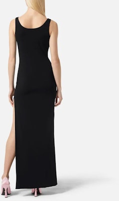 (Women) VERSACE JEANS COUTURE SS23 Solid Logo Print Sleeveless Dress. 1006719-1A01253-1B000 Purchase (Women) VERSACE JEANS COUTURE SS23 Solid Logo Print Sleeveless Dress. 1006719-1A01253-1B000