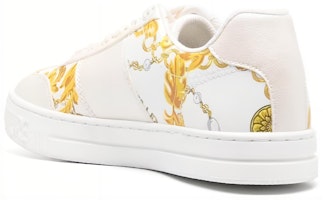 (W) 베르사체 진 로우탑 스니커즈 ''오프 화이트 가죽'' 75VA3SK7-ZS358_G03 Shop (W) 베르사체 진 로우탑 스니커즈 ''오프 화이트 가죽'' 75VA3SK7-ZS358_G03