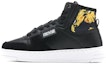 Buy (Women) Versace Jeans Meyssa Baroque High Top Black Gold 75VA3SJ9-ZP344_G89