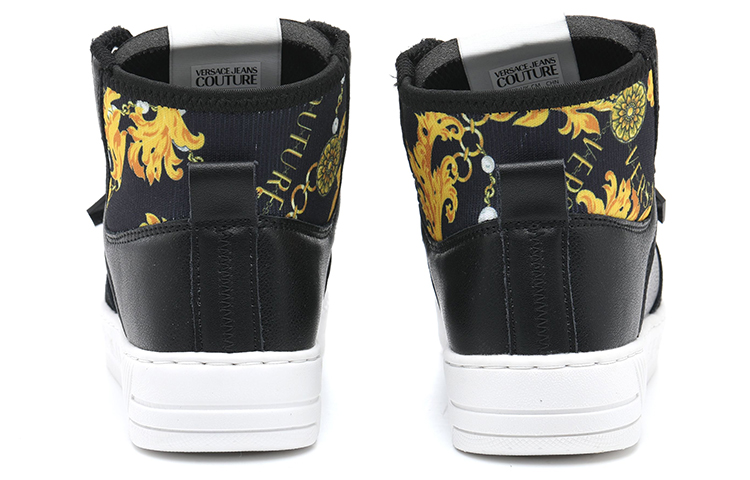 Lookbook (Women) Versace Jeans Meyssa Baroque High Top Black Gold 75VA3SJ9-ZP344_G89