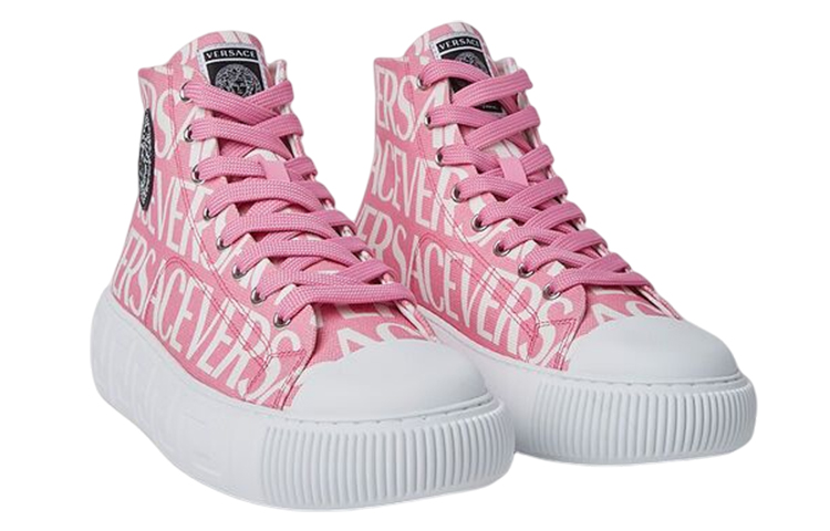 (W) Versace La Greca High-Top 'Pink' 圖 2