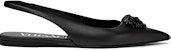 (W) Versace La Medusa Sandal Flat 'Hitam' 1003209-DVT2P_1B090