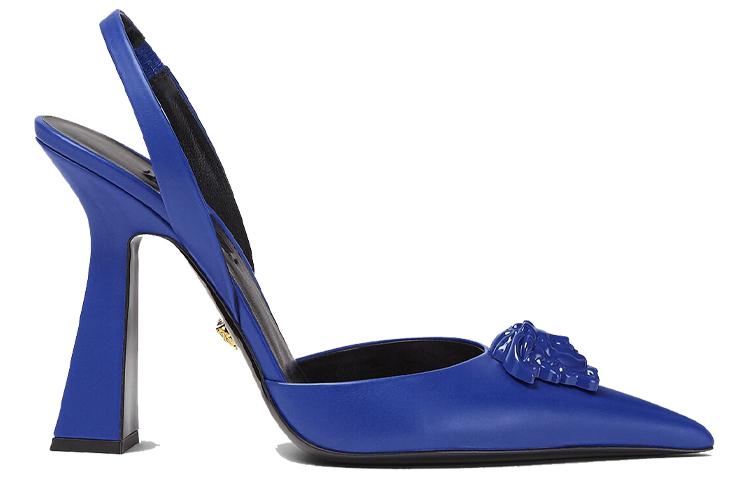 (W) Versace La Medusa High Heels 'Blue' 圖 2