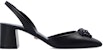 (Women) Versace La Medusa Leather Slingback Sandals 'Black' 1003138-DVT2P_1B090