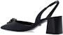 (Women) Versace La Medusa Leather Slingback Sandals 'Black' 1003138-DVT2P_1B090