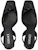 (Women) Versace La Medusa Leather Slingback Sandals 'Black' 1003138-DVT2P_1B090