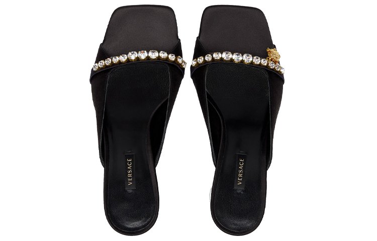 (W) Versace La Medusa Mule 'Black Charm' 圖 4
