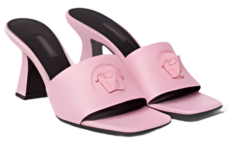 (W) Versace La Medusa Mule 'Pink' 圖 2