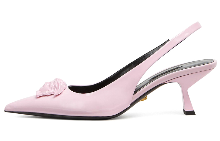 (Women) Versace La Medusa Naplak 'Pink Slingback Heels' DST638H-D1VE_1P670
