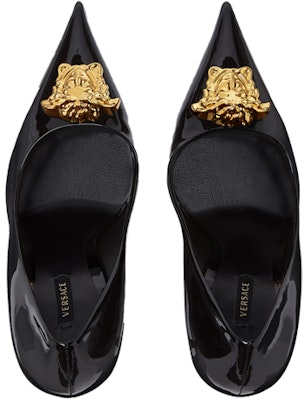 (Women) Versace La Medusa Naplak Pumps Black Gold DST625O-D2VE_1B00V Lookbook (Women) Versace La Medusa Naplak Pumps Black Gold DST625O-D2VE_1B00V