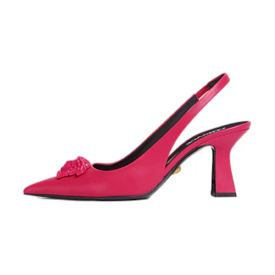 (W) Versace La Medusa Sandal 'Magenta'