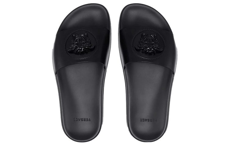 (W) Versace La Medusa Slide 'Black Fashion' 圖 3