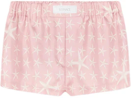 Order (W) VERSACE La Vacanza SS24 Celana Renang Wanita Motif Starfish - Putih 1016548-1A11577-5PB40