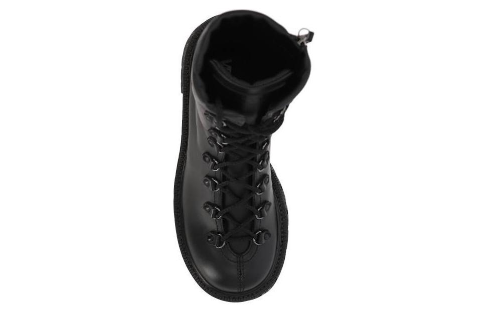 Shop (W) Stivali Versace in Pelle Moda con Lacci ''Neri'' 1005900-1A04060_1B000
