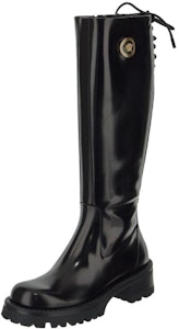 (W) 范思哲黑色高帮皮革运动鞋 1012490-1A08773_1B00V Lookbook (W) 范思哲黑色高帮皮革运动鞋 1012490-1A08773_1B00V