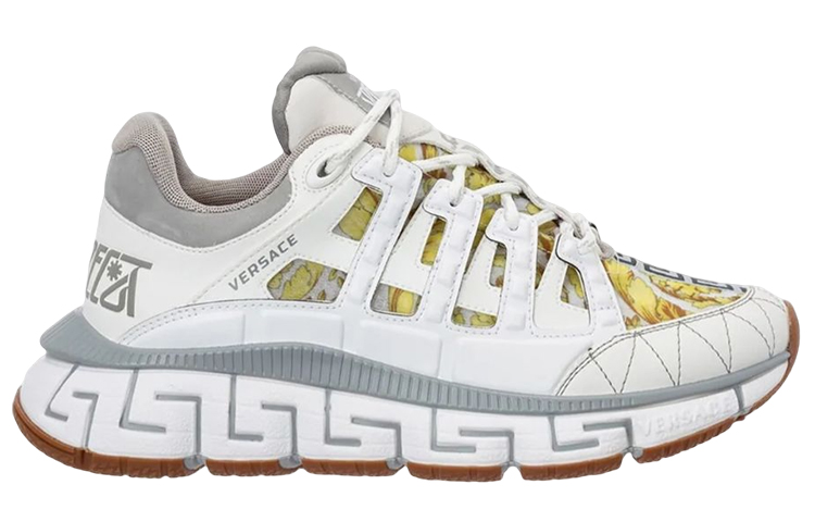 Order (Women) VERSACE Leather Low-Top Sneaker 'White' 1004182D16TCGD014H0