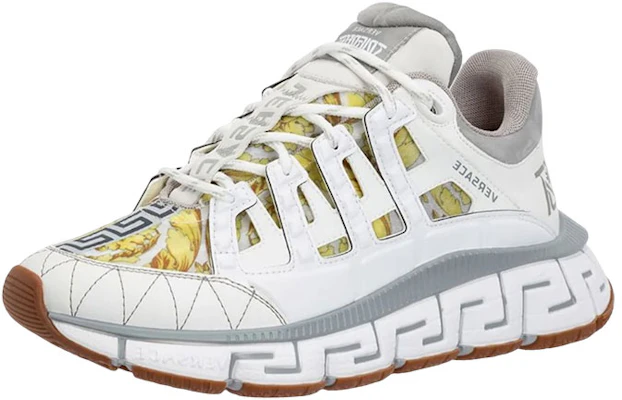 (Women) VERSACE Leather Low-Top Sneaker 'White' 1004182D16TCGD014H0 Lookbook (Women) VERSACE Leather Low-Top Sneaker 'White' 1004182D16TCGD014H0