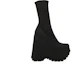Order (Women) Versace Leather Platform Ankle Boots 'Black' 1005884-1A03159_1B000