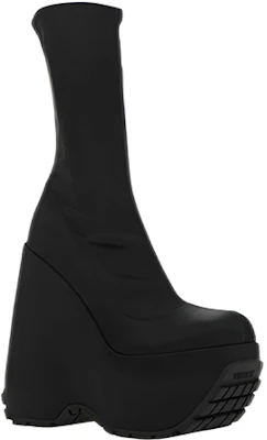 (Women) Versace Leather Platform Ankle Boots 'Black' 1005884-1A03159_1B000 Lookbook (Women) Versace Leather Platform Ankle Boots 'Black' 1005884-1A03159_1B000