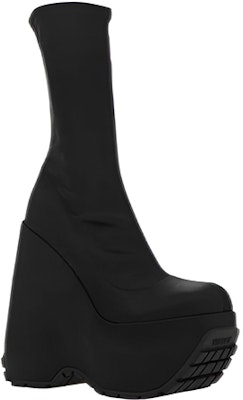 (Women) Versace Leather Platform Ankle Boots 'Black' 1005884-1A03159_1B000 Lookbook (Women) Versace Leather Platform Ankle Boots 'Black' 1005884-1A03159_1B000
