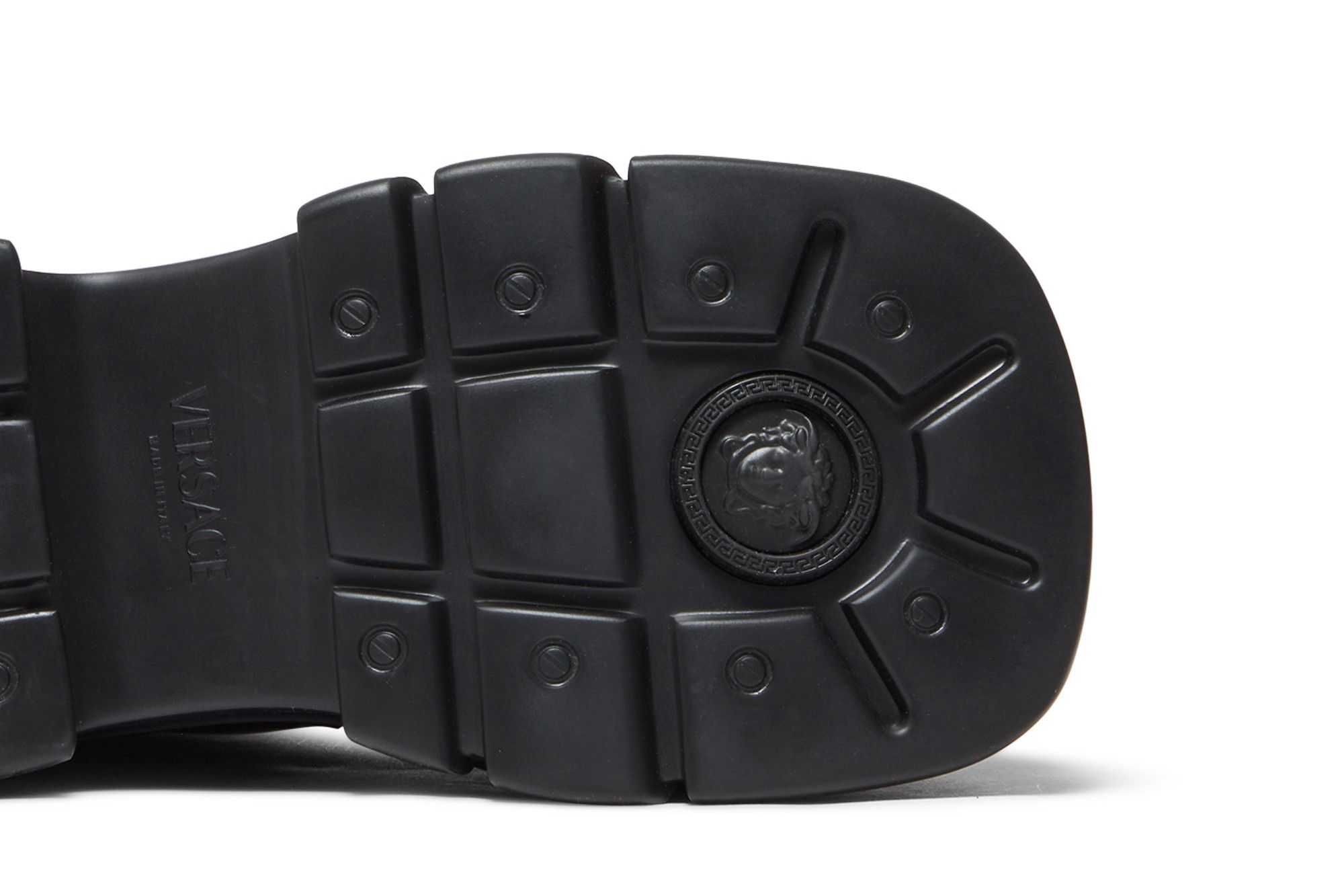 Purchase (W) But Versace Kulit Platform 'Hitam' 1008871-DVT51-1B000