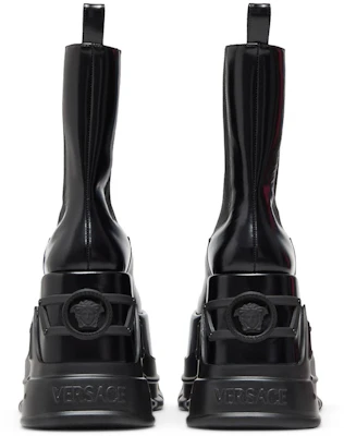 (W) But Versace Kulit Platform 'Hitam' 1008871-DVT51-1B000 Details for (W) But Versace Kulit Platform 'Hitam' 1008871-DVT51-1B000