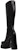 (Women) Versace Leather Platform Knee High Boots 'Black' 1003876-DVT2P_1B00V