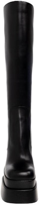 (Women) Versace Leather Platform Knee High Boots 'Black' 1003876-DVT2P_1B00V Purchase (Women) Versace Leather Platform Knee High Boots 'Black' 1003876-DVT2P_1B00V