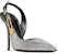 (W) Versace Slingback Stiletto Kulit Hujung Runcing 'Perak' DST561P-1A02768_1E01V