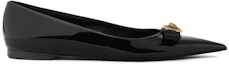 Order (W) Versace Mocassini in Pelle a Punta ''Neri'' 1013456-1A08983_1B00V