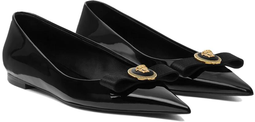 (W) Versace Mocassini in Pelle a Punta ''Neri'' 1013456-1A08983_1B00V Lookbook (W) Versace Mocassini in Pelle a Punta ''Neri'' 1013456-1A08983_1B00V