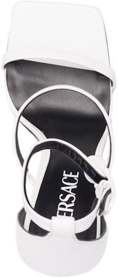 (Women) Versace Leather Stiletto Buckle Sandal 'Black and White' 1004674-1A03425-1W040 Lookbook (Women) Versace Leather Stiletto Buckle Sandal 'Black and White' 1004674-1A03425-1W040