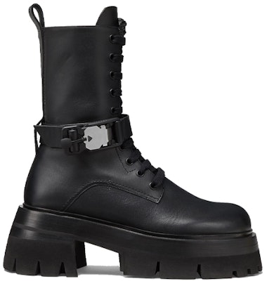 (Women) Versace Leonidas Boot 'Black' 1000822-1A00633_1B00P Order (Women) Versace Leonidas Boot 'Black' 1000822-1A00633_1B00P