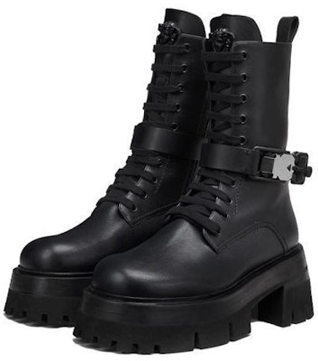 (Women) Versace Leonidas Boot 'Black' 1000822-1A00633_1B00P Shop (Women) Versace Leonidas Boot 'Black' 1000822-1A00633_1B00P