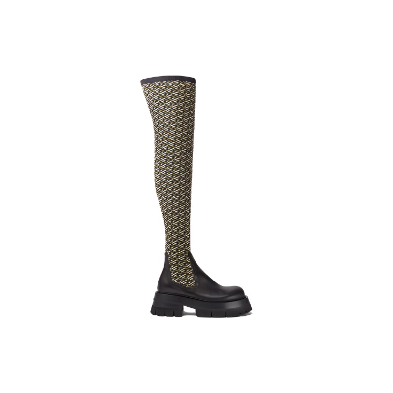 Order (W) Versace Leonidas High Top 'Negro' 1002055-1A01533_5B150