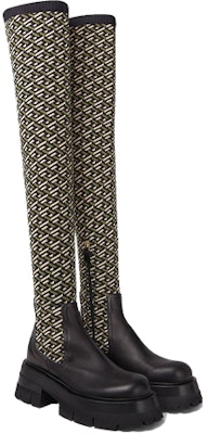 (W) Versace Leonidas High Top 'Hitam' 1002055-1A01533_5B150 Lookbook (W) Versace Leonidas High Top 'Hitam' 1002055-1A01533_5B150